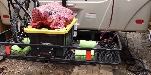 Diy vertical kayak rack online for rv