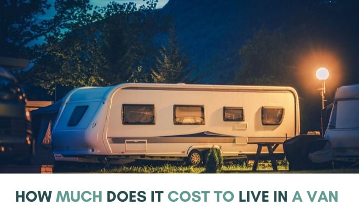 how much does it cost to live in a van