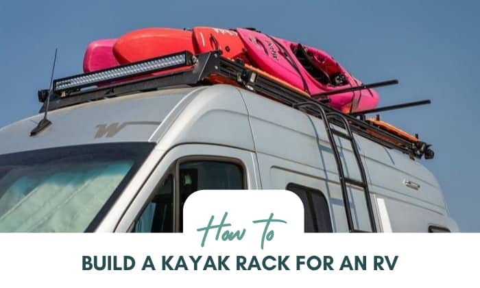 how to build a kayak rack for an rv