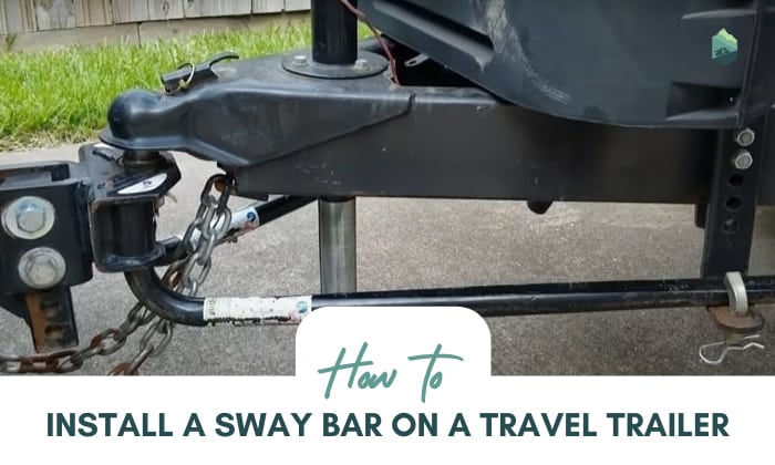 how to install a sway bar on a travel trailer