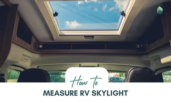 how to measure rv skylight