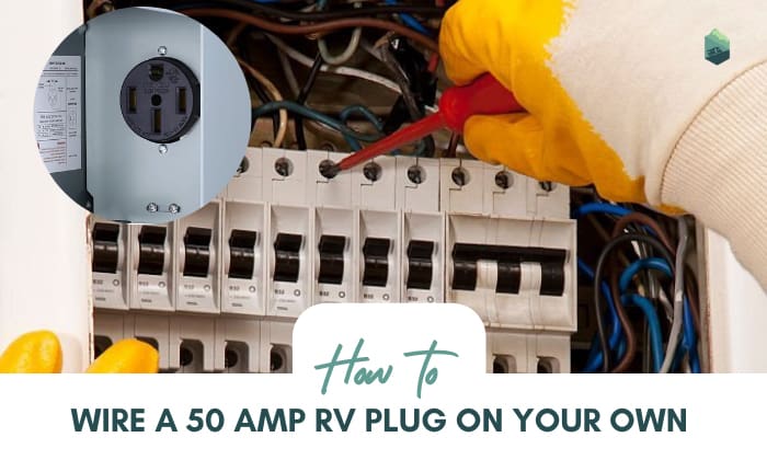 how to wire a 50 amp rv plug