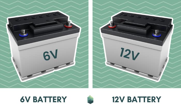 6v vs 12v battery