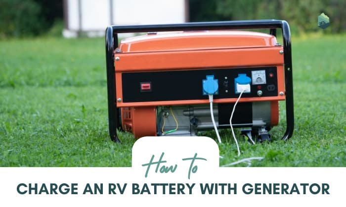how to charge an rv battery with a generator