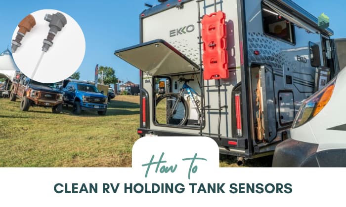 how to clean rv holding tank sensors