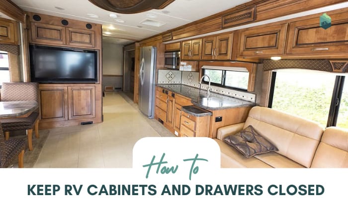 how to keep rv drawers closed