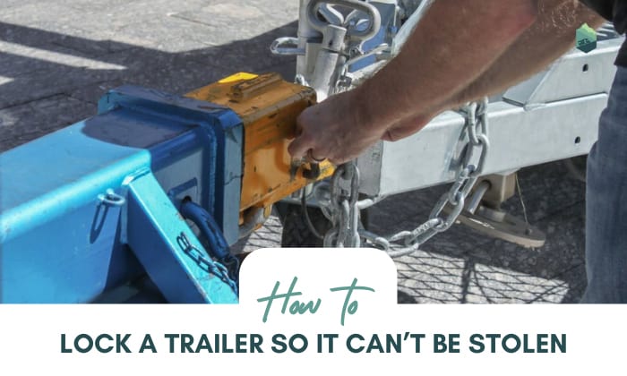 how to lock a trailer so it can't be stolen
