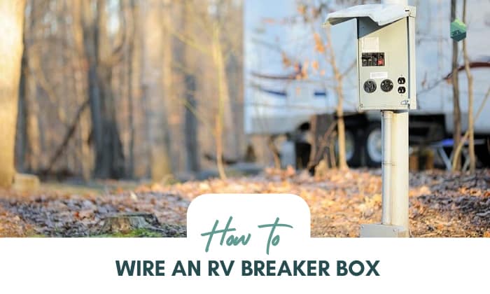 how to wire an rv breaker box