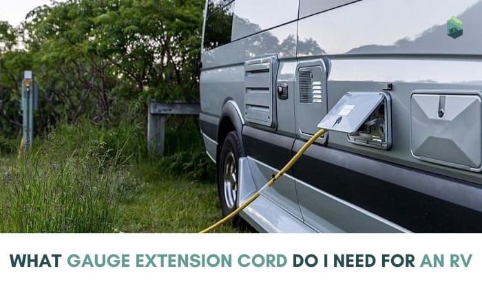 what gauge extension cord do i need for an rv
