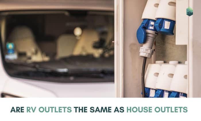 are rv outlets the same as house outlets