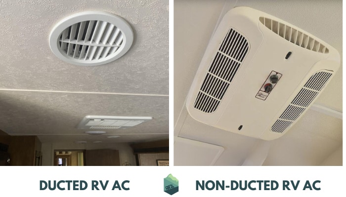 ducted vs non ducted rv ac 