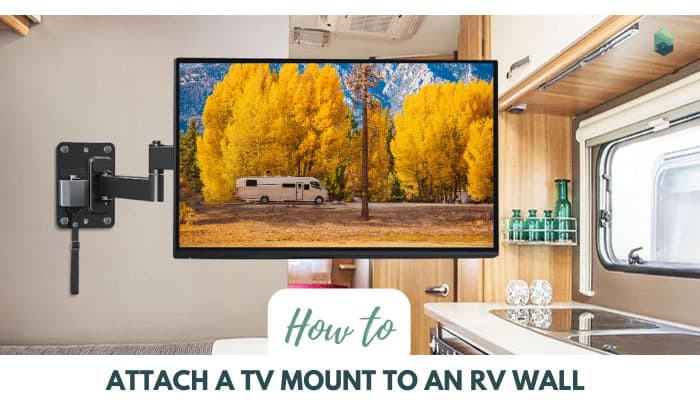 how to attach a tv mount to an rv wall