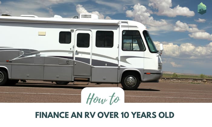 how to finance an rv over 10 years old