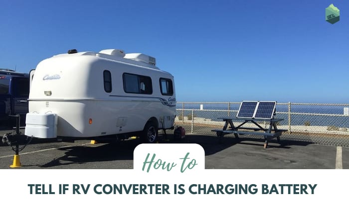 how to tell if rv converter is charging battery