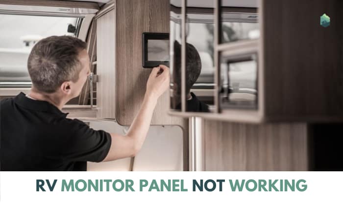 rv monitor panel not working