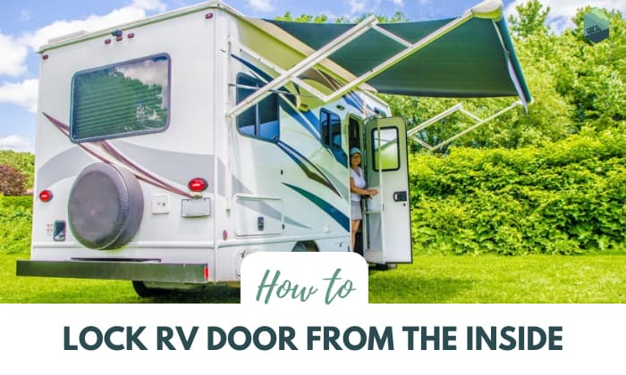 how to lock rv door from the inside