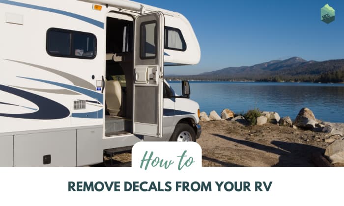 how to remove decals from your rv