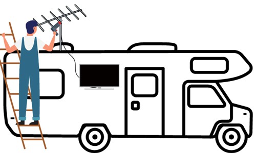 Check-the-Electrical-Power-between-the-TV-Receiver-and-the-Antenna