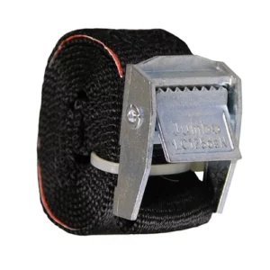 1m Black Retainer Strap and Buckle