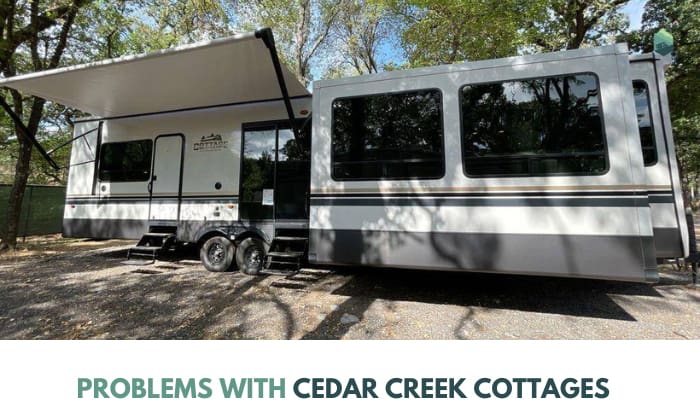 problems with cedar creek cottages